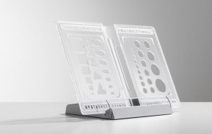 HALLNING - WINNER TRANSPARENT BOOK HOLDER