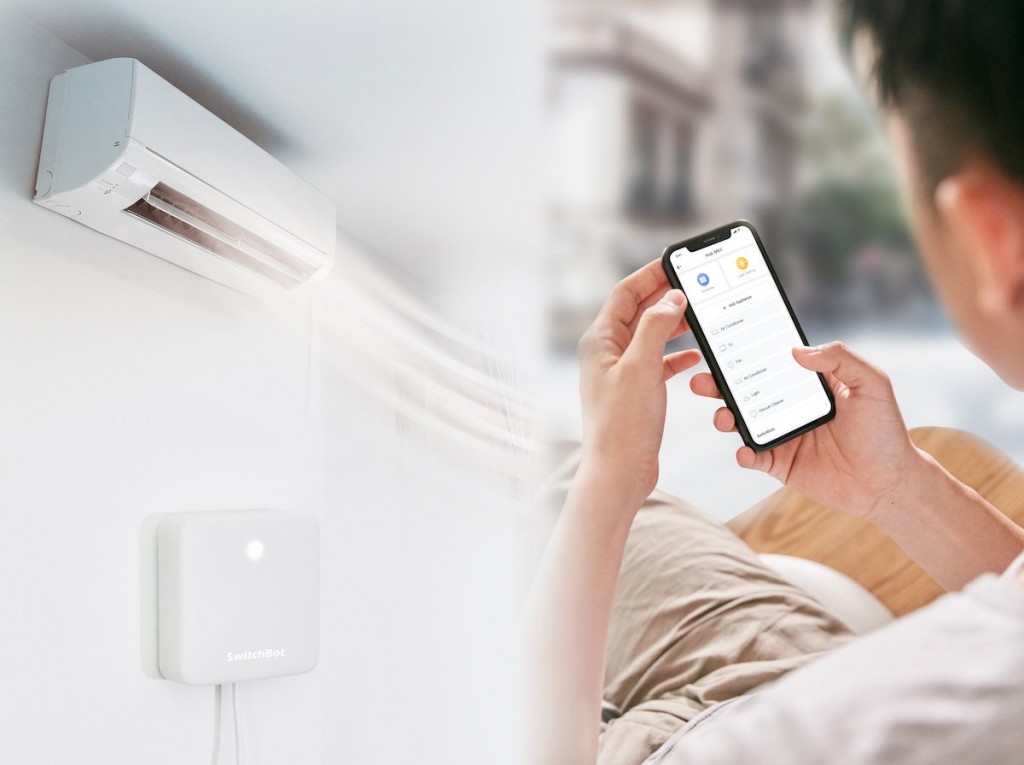 HALLNING CONNECT - SWITCHBOT Hub Mini - Schedule to Home Automation