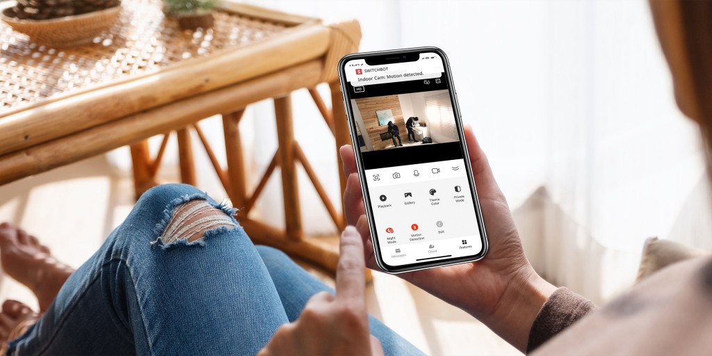 HALLNING CONNECT - SWITCHBOT INDOOR CAM - Know what happened with intelligent alerts