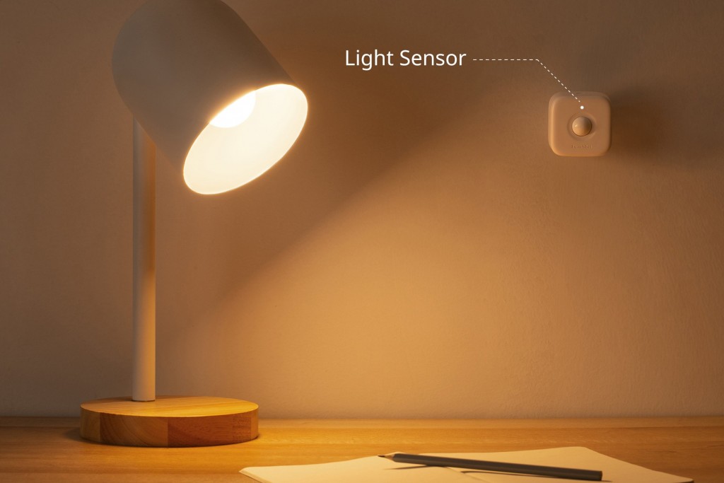 HALLNING CONNECT - SWITCHBOT SMART SENSOR - Lamp on